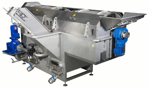 Florigo ultra-clean® COMBO 3 equipment from tna is your ultimate 3-in-1 cleaning solution and equipment for de-soiling, de-stoning and washing root vegetables, including potatoes.