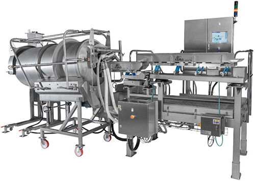 image of tna intelli-flav® MLS 3, tna intelli-flav® MLS 3 is a gravimetric main-line seasoning system that delivers dispersion of dry & wet flavourings with accuracy for consistent application