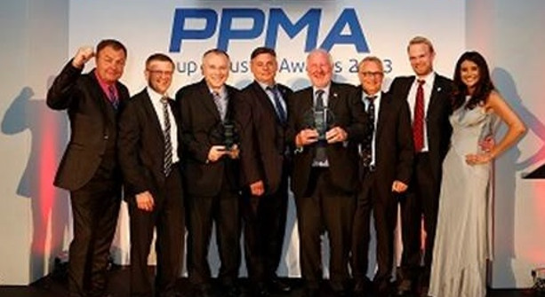 tna wins Partnership of the year award in 2013 at the PPMAs for the tna hyper-detect metal detector with Mettler Toledo Safeline.