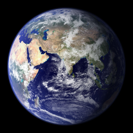 image of planet earth. used as a representational image to match with the subject of the blog 'thinking globally, acting locally'