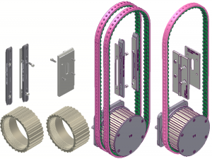 image of monorail vacuum belt system