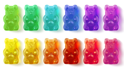 image of gummy bear gummies