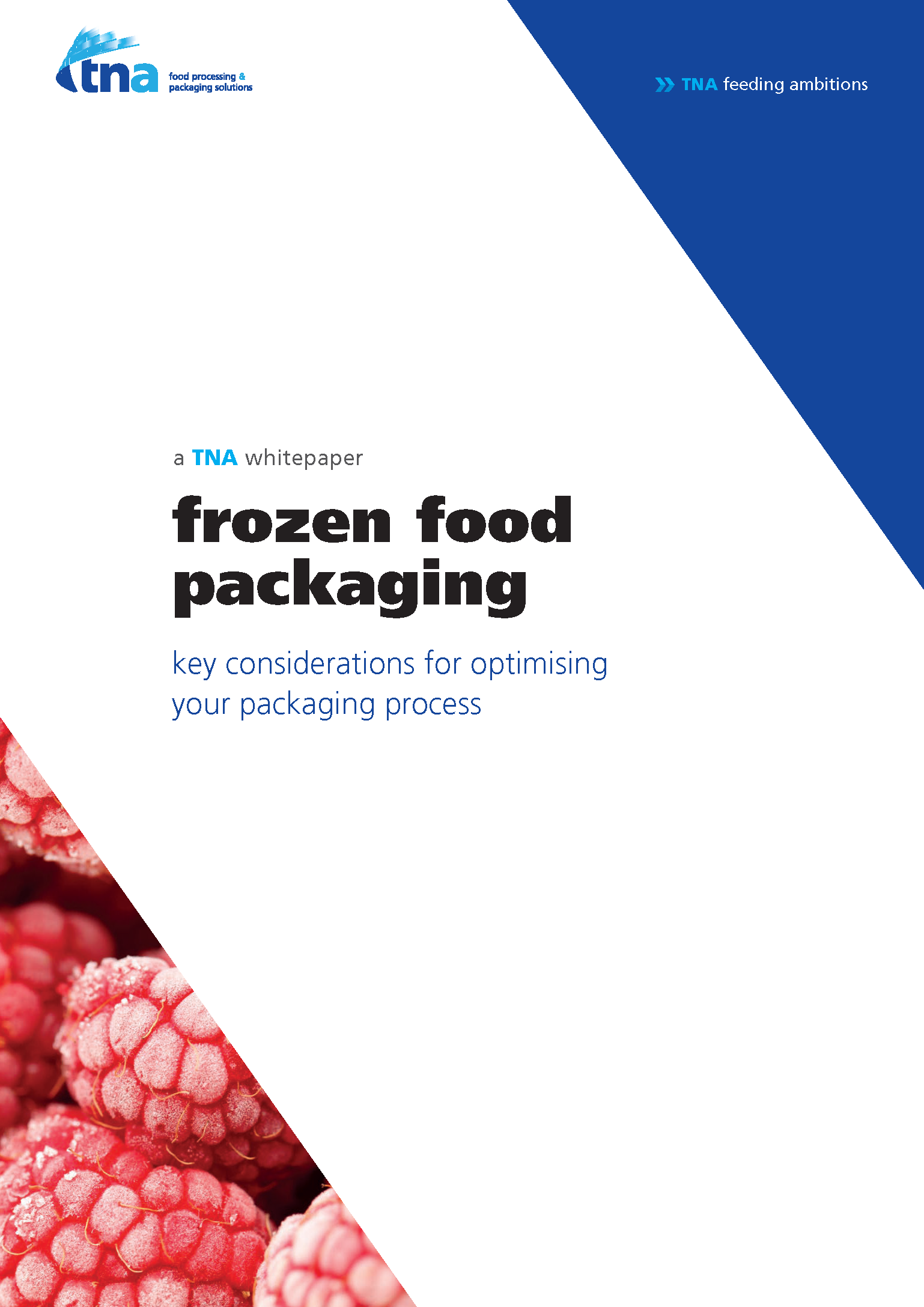 Frozen Food Packaging: Key considerations for optimising your packaging process