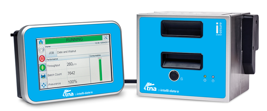 image of tna intelli-date® 5. tna intelli-date® 5 is the thermal transfer overprint (TTO) date coder for the food industry which helps you improve up-time and productivity by reducing waste.