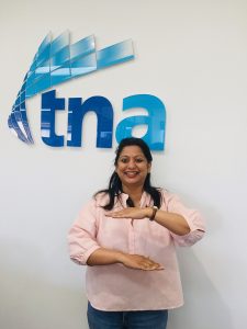 photograph of Marianne Dsouza, Chief People & Culture Officer of tna