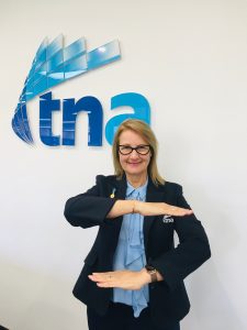 photograph of Nadia Taylor, director and owner of tna