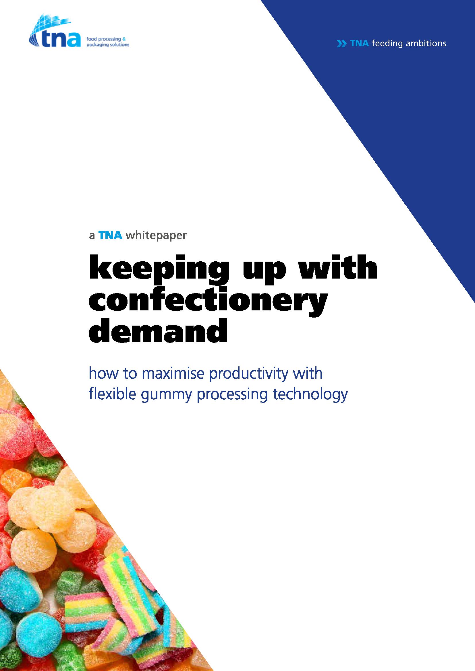 Keeping Up with Confectionery Demand: How to maximise productivity with flexible gummy processing technology